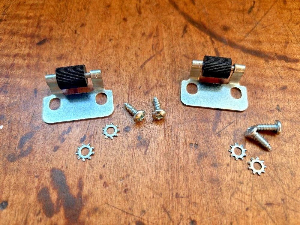 1955 1956 1957 Chevy Window Roller Guide Outer Pair NEW