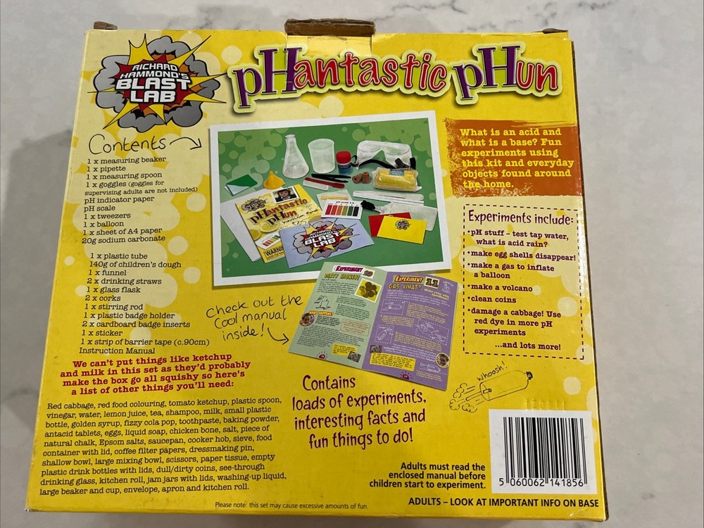 Richard Hammond's Blast Lab pHantastic pHun Chemistry Experiment Set