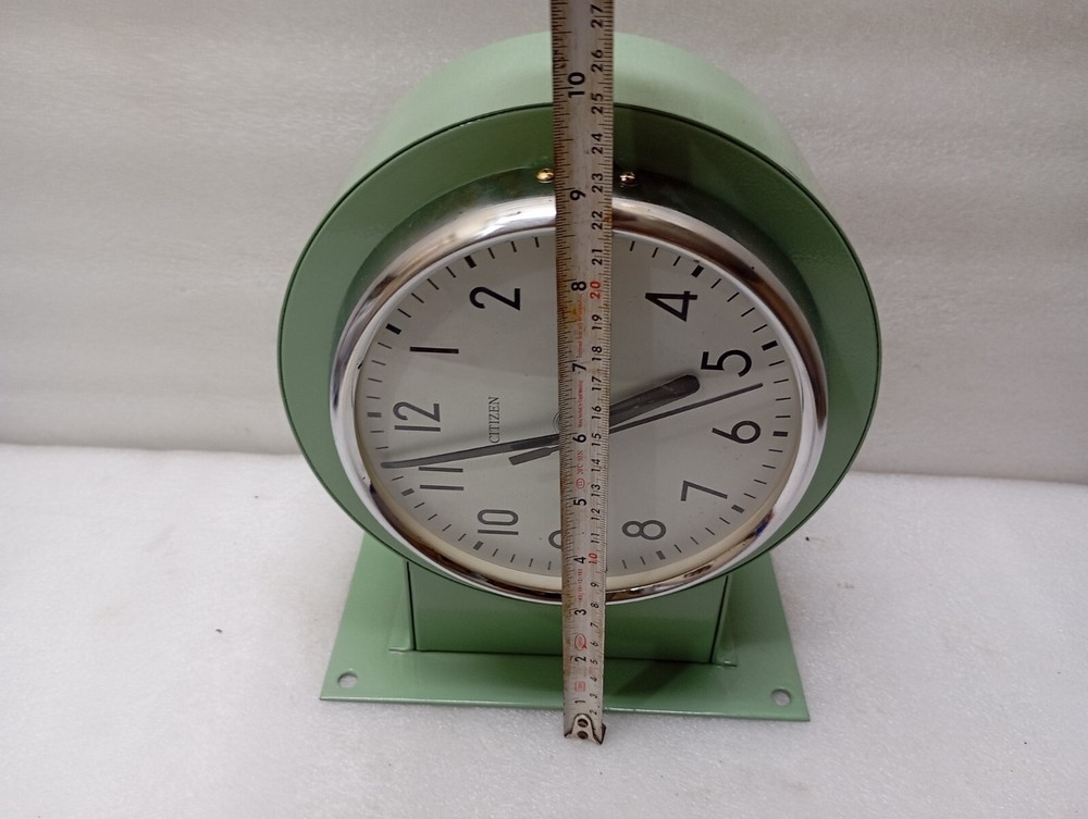 Vintage Citizen Marine Ship Wall Clock Both Sided