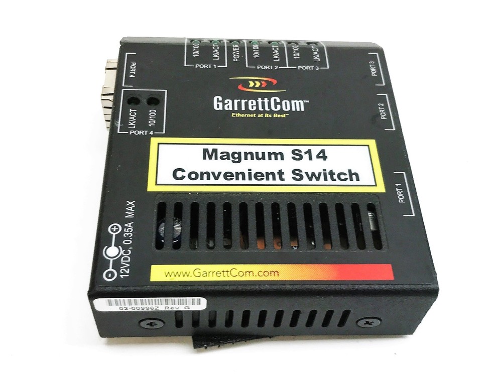 GarrettCom Magnum S14 Convenient Switch S14D USED