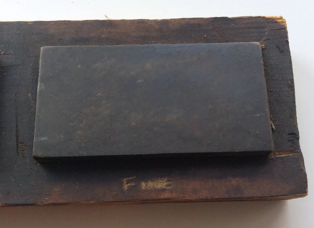 vintage razor blade sharpener Stone Belt