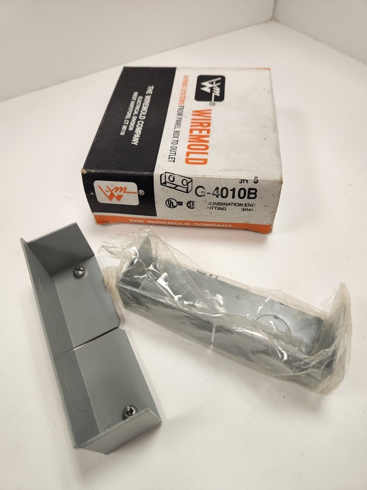 Wiremold G401B Raceway END CAP - BOX OF 2