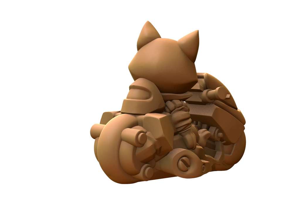 Capsule Chibi - Catneda's Bike