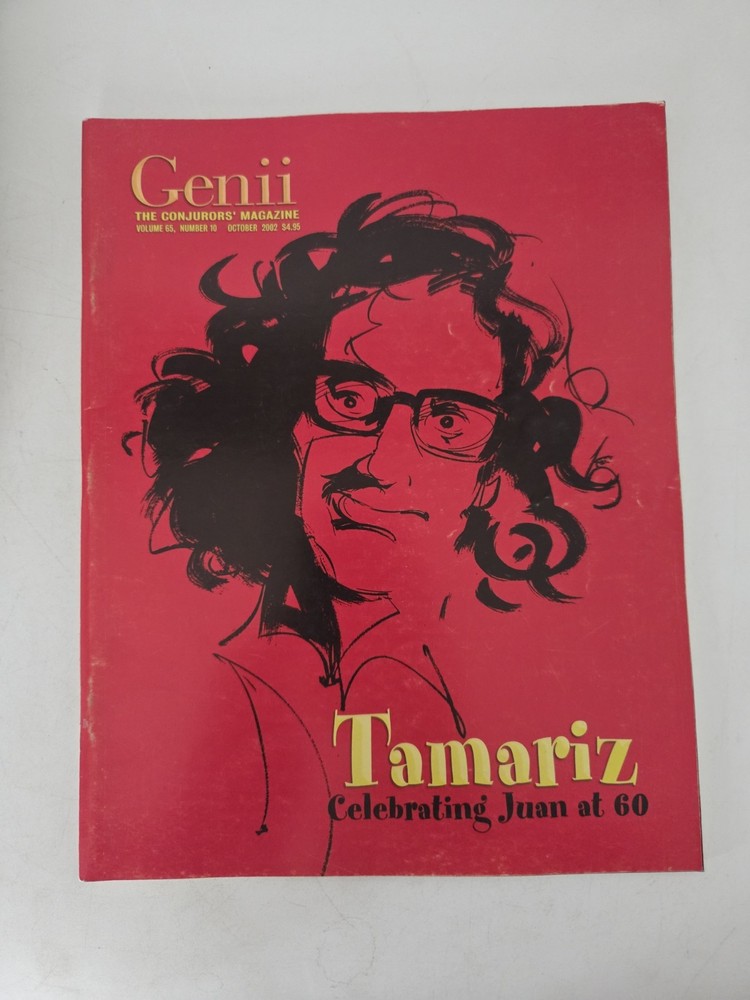 Genii Magic Magazine For Magicians October 2002 Issue
