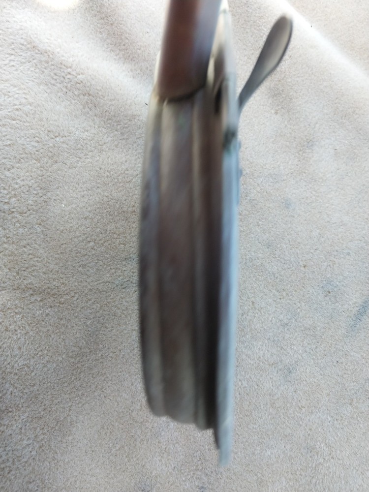 Vintage BedWarmer/Crumb Catcher w/copper Handle,