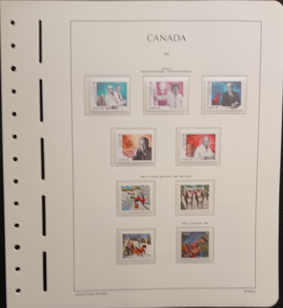 2020 Canada Year Set On Lighthouse/Leuchtturm Hingless Pages