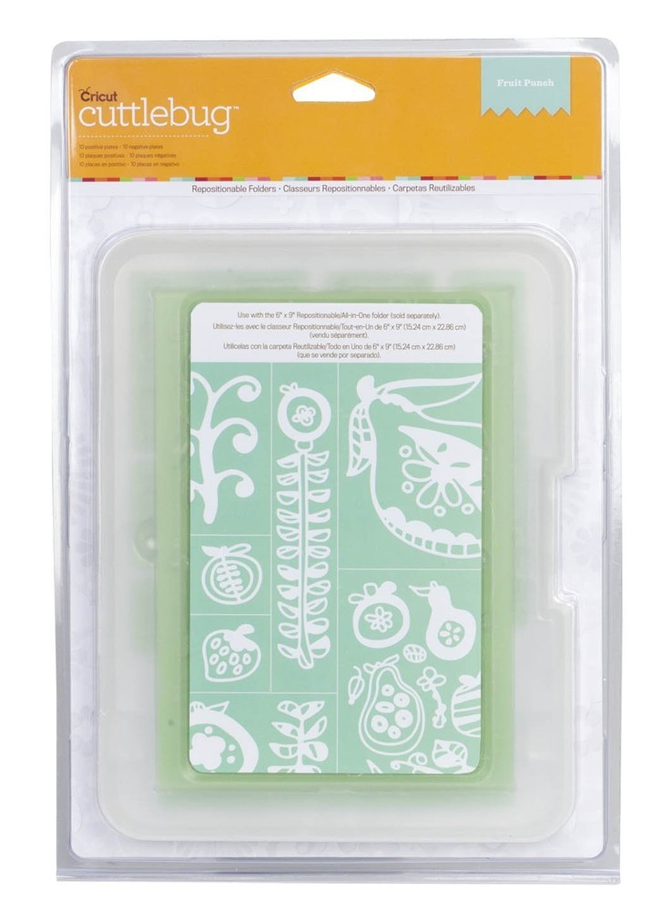 Cricut Cuttlebug Repositional Set, Fruit Punch