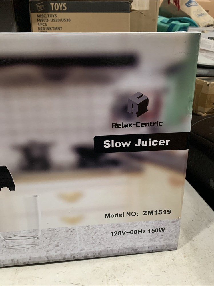 Relax-centric Juicer Machines, Slow Masticating Juicer White