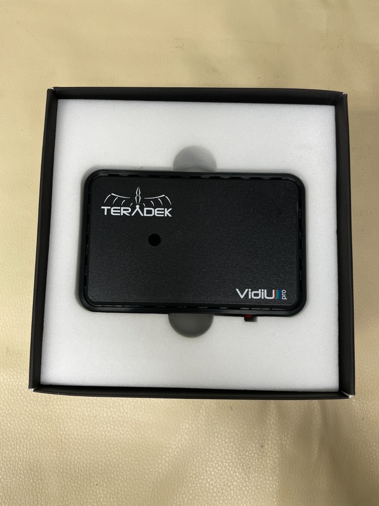 Teradek VidiU Pro Streaming Device H.264 Web Encoder Power Supply Included