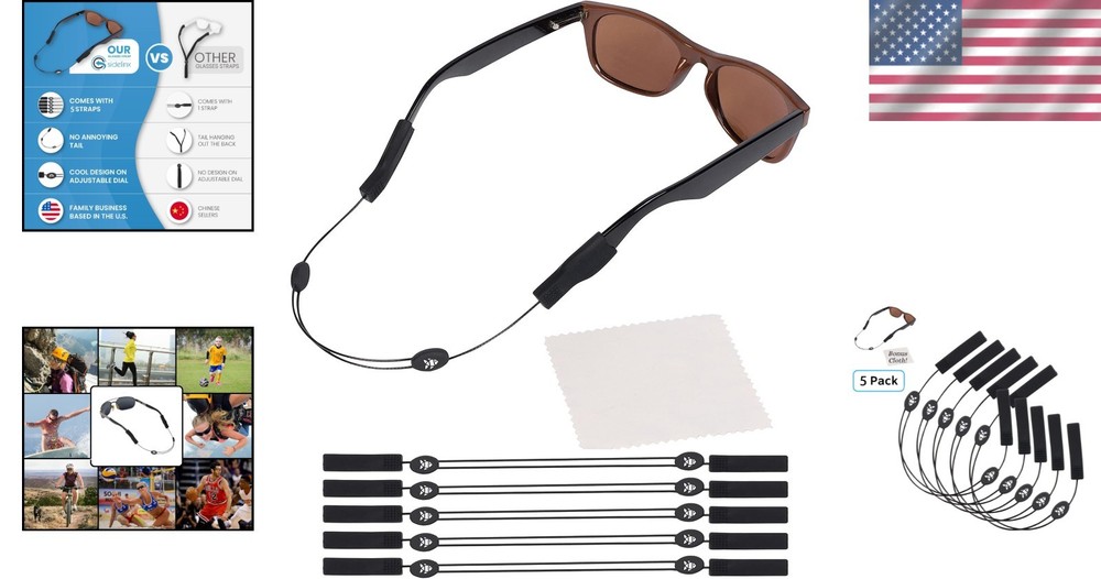 Eyeglass Strap Fish Style - No Tail Sunglass Holder