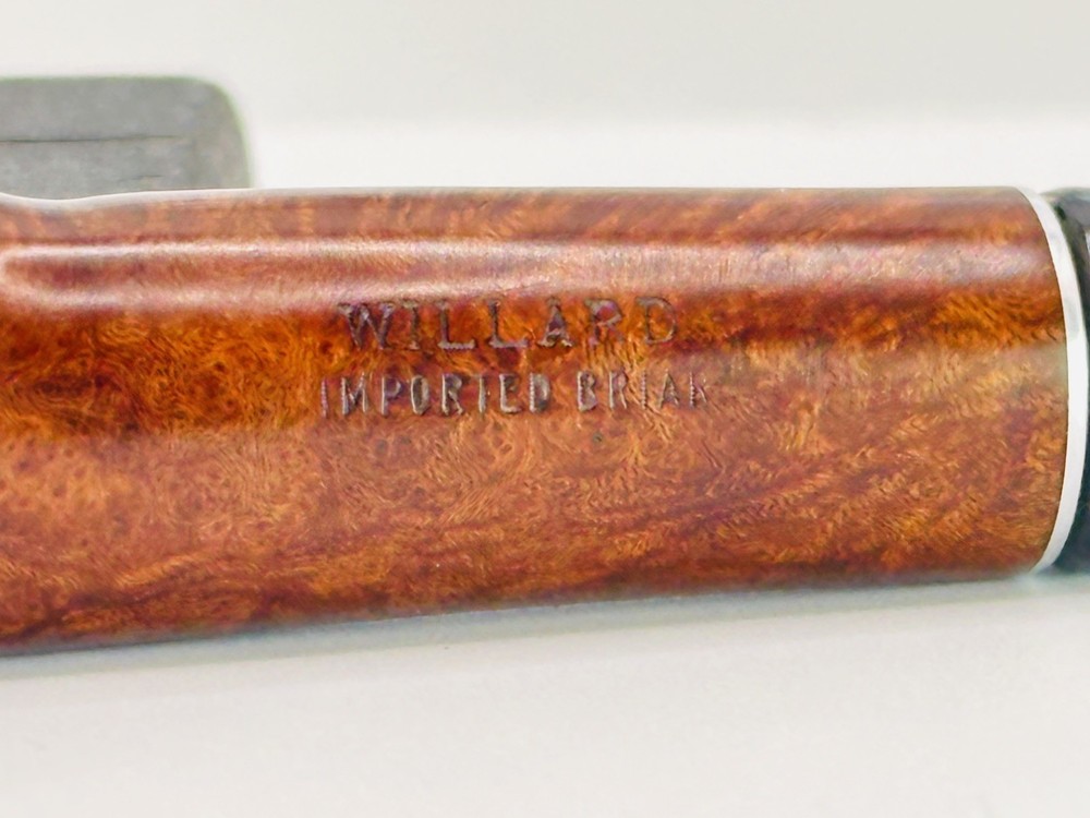 WILLARD IMPORTED BRIAR, NICE GRAIN, ESTATE PIPE, FULLY RESTORED