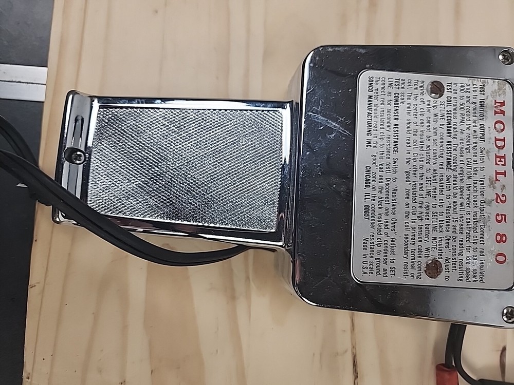 Sonco Ignition Meter Model 2580 Made In U.S.A.