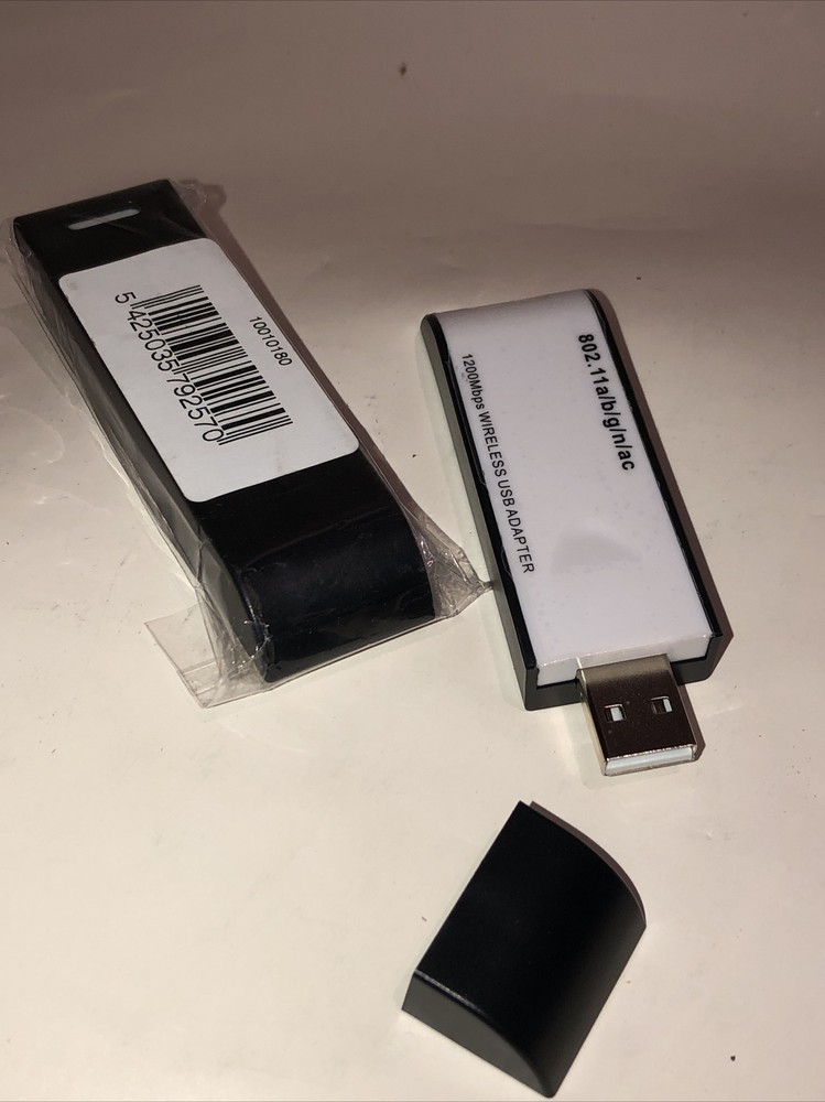 (2). 1200Mbps WIRELESS USB ADAPTER, 802.11a/b/g/n/ac