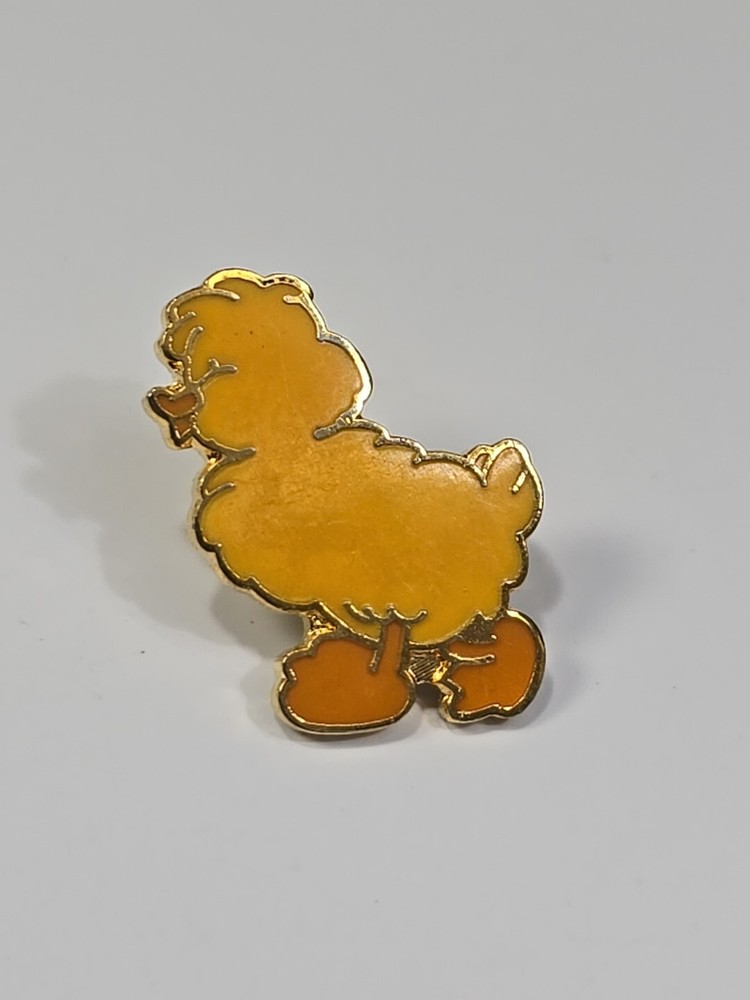 Yellow Duckling Lapel Pin Small Size