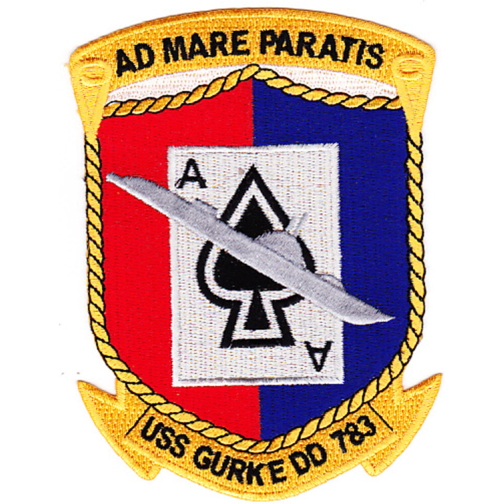 DD-783 USS Gurke Patch