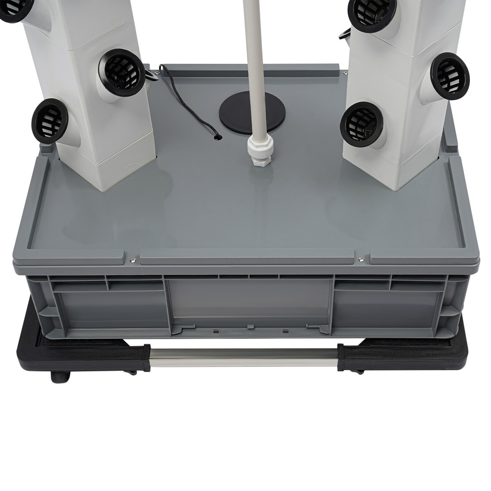 Hydroponics Growing System,56-Plants Indoor/Outdoor Vertical Tower System Kit