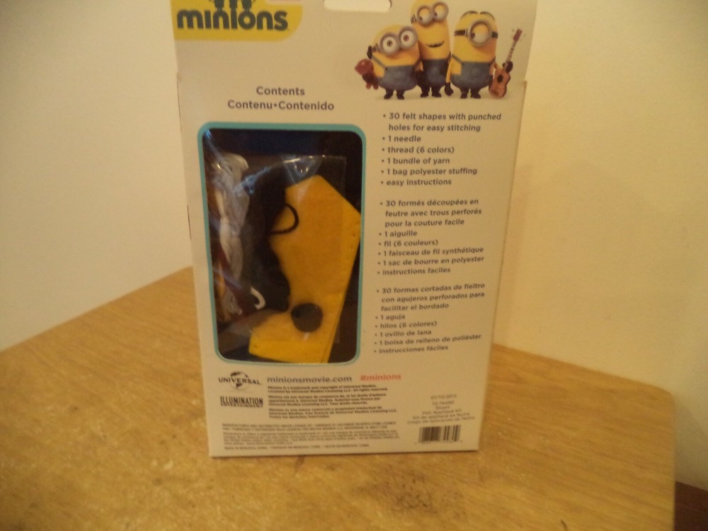 FELT KIT BY DIMENSIONS MINIONS "STUART" DOLL