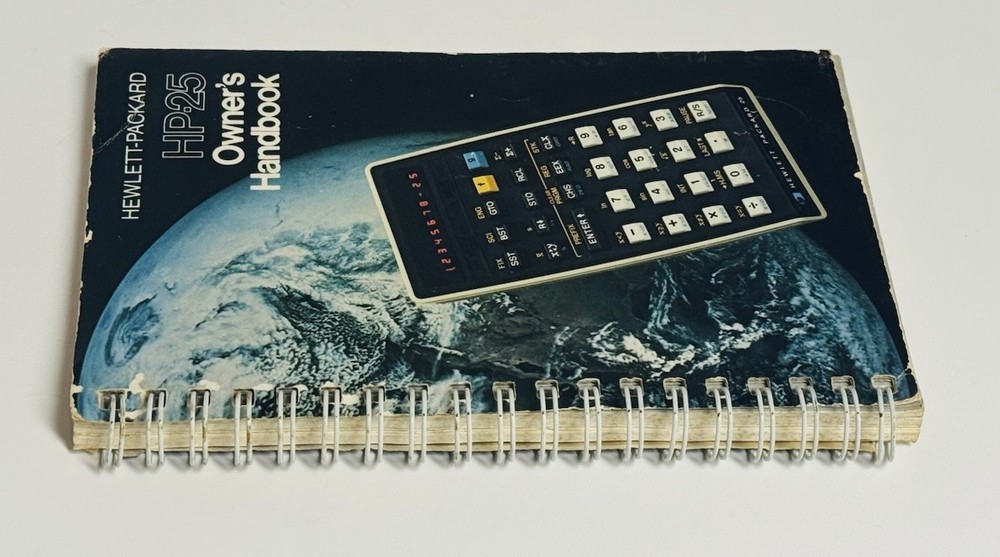 Hewlett Packard HP-25 Owner's Handbook