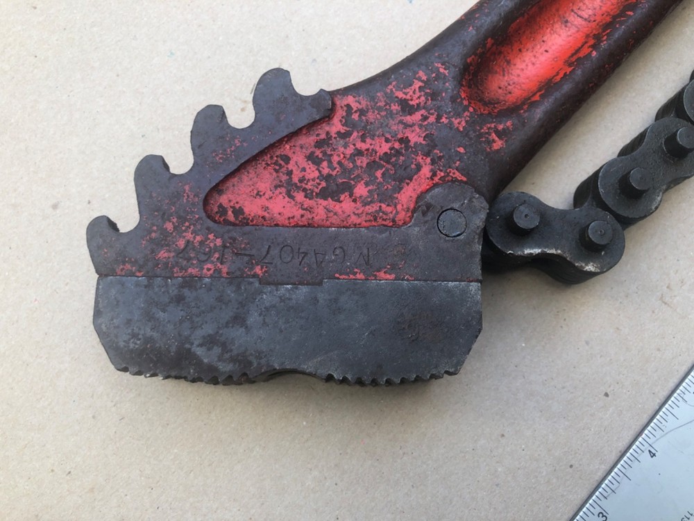 Ridgid C-36 chain pipe wrench 4-1/2”. USA