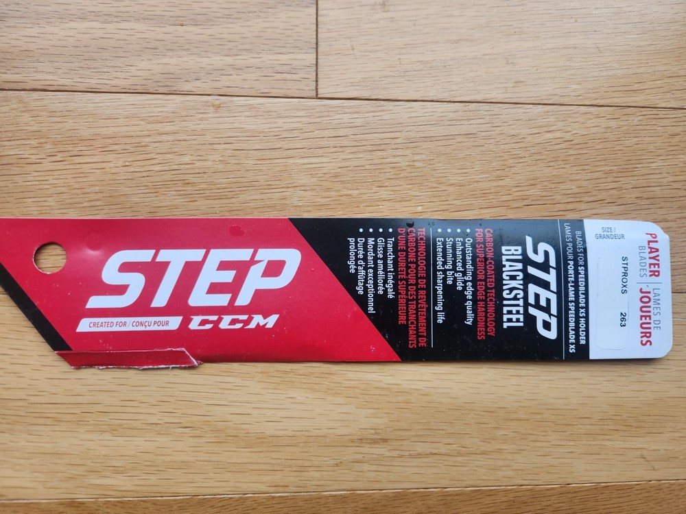 CCM Black Step Steel Blades 263 mm