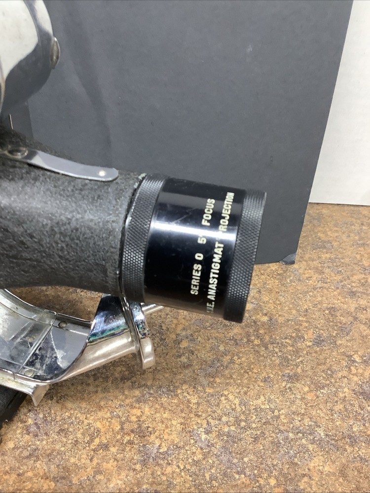 Antique SVE Tri-Purpose Projector Model AAA Bulb Is Missing