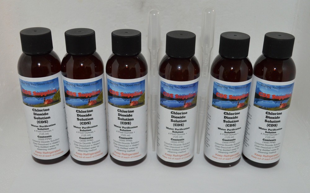 Water Purification Solution 100% Pure (24 oz Ready Made) 6 - 4oz bottles