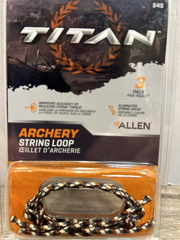 Allen Titan Release Aid String Loop 3 Pack #545