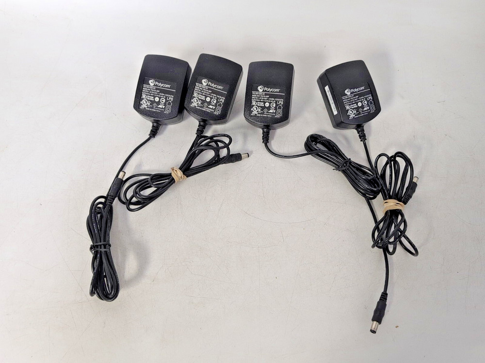LOT OF 4 POLYCOM PSA15A-480P