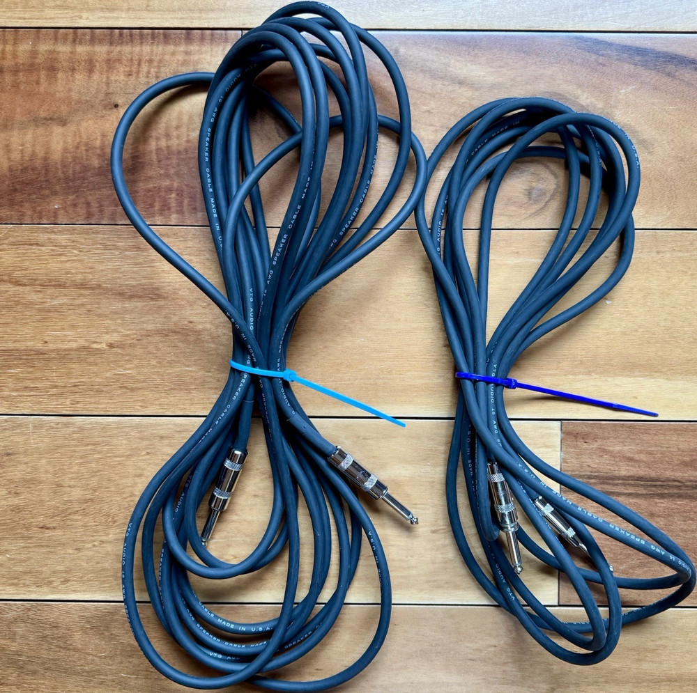 2 Speaker Cables