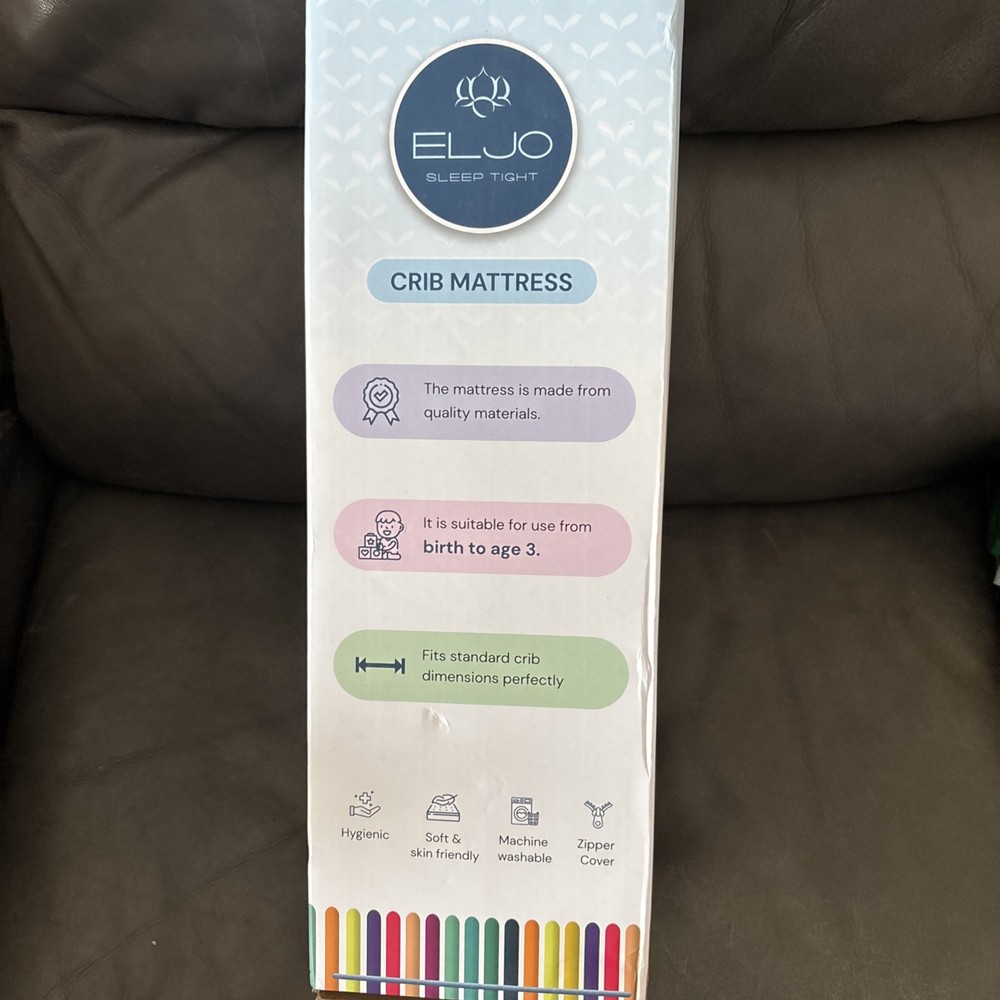 ELJO pack and play crib mattress