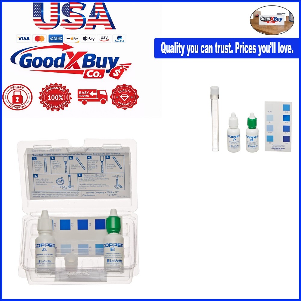 Kit Copper 3619/EC-70 Water Quality Testing Kit