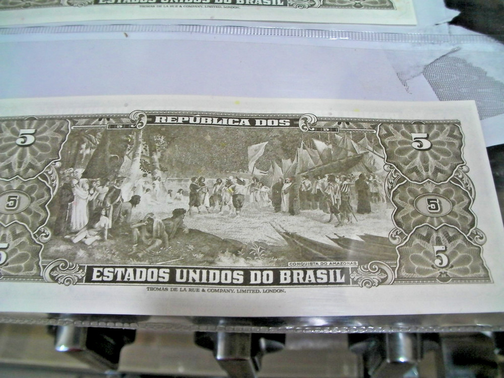 BANK NOTES WORLD 3 NOTES G46 BRASIL,PARAGUAY