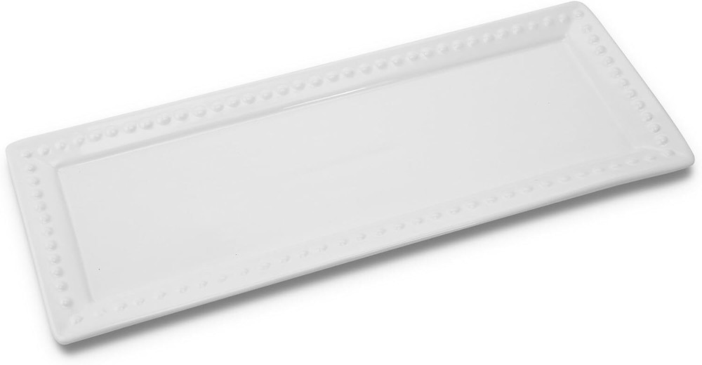 KOVOT SET OF 3 RECTANGULAR CERAMIC SERVING PLATTERS