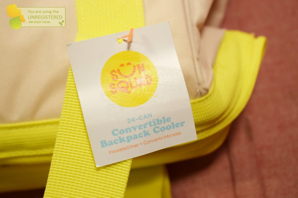 Sun Squad 24 Cans/20.4qt Backpack Cooler