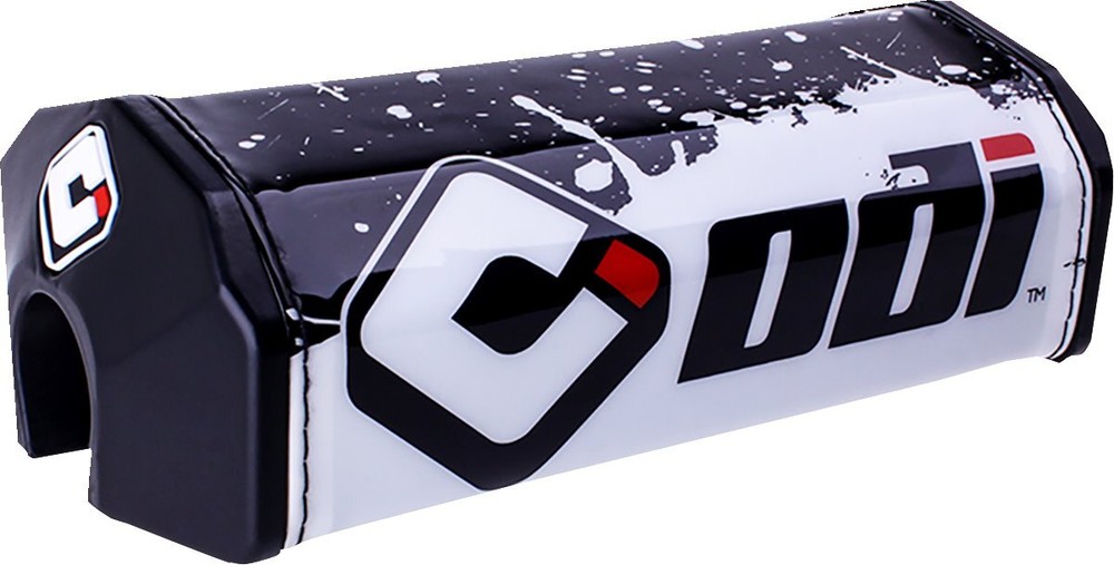 ODI Splatter Oversized White/Black Handlebar Pad (H72BPS-WB)