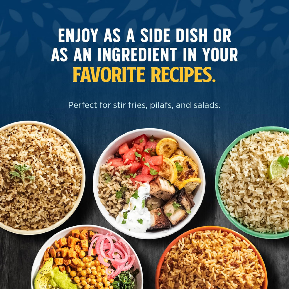 Basmati Rice, Organic Sprouted Brown Long Grain Rice - Nutty & Nutritious Brown