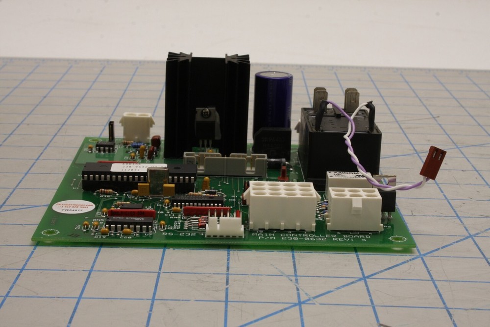 230-0632 / PCB, MAIN CONTROL BOARD, 10-09-2000 / SELECTRON