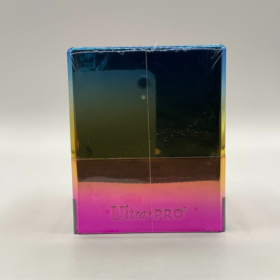 Ultra Pro Deck Box: Satin Cube - Rainbow