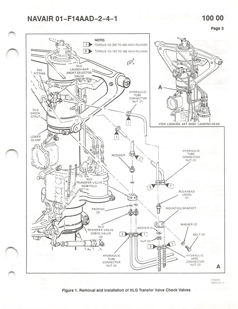 F-14D Super Tomcat 1995 Landing Systems Maint Flight Manual - CD
