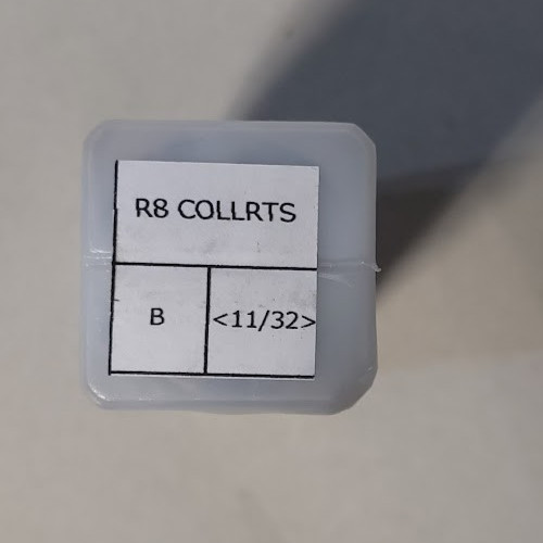 11/32" Round Collet R8