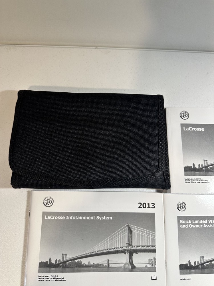 2013 Buick LaCrosse Owner's Manual Set OEM