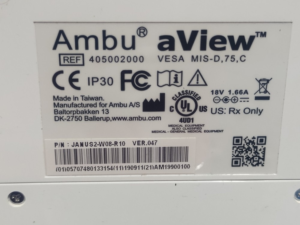 AMBU AVIEW 2 ADVANCE DISPLAY UNIT 405002000