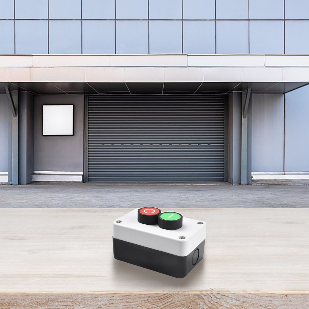 Ergonomic Push Button Station Switch with Box for Remote Motor Control