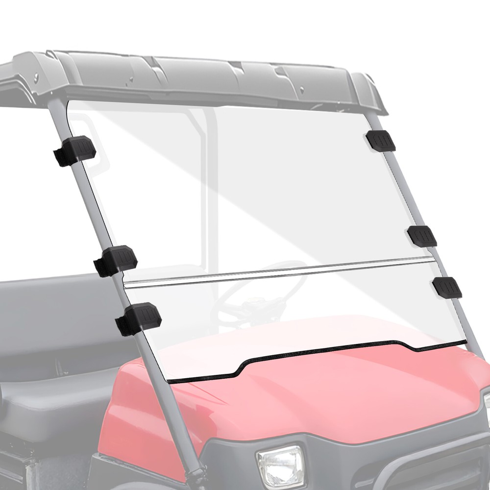 For Kawasaki Mule 3010 3000 2003-2013 Front Flip Windshield Fold Up Front Window