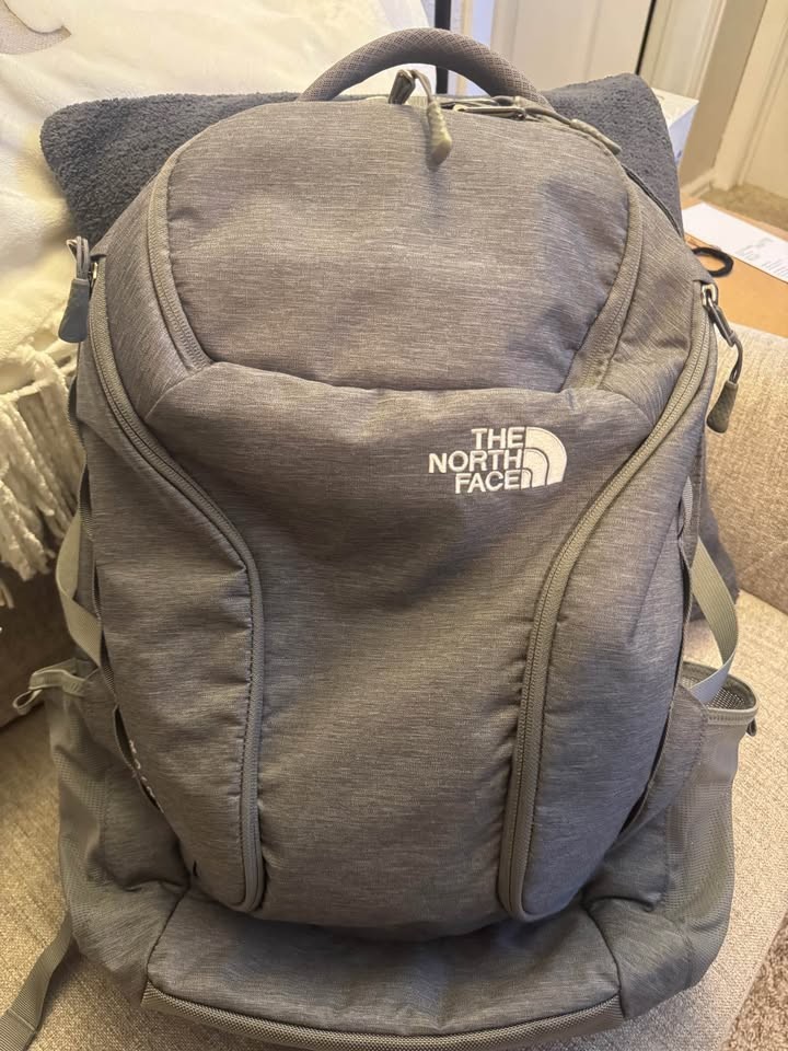 North Face Main Frame Backpack Grey