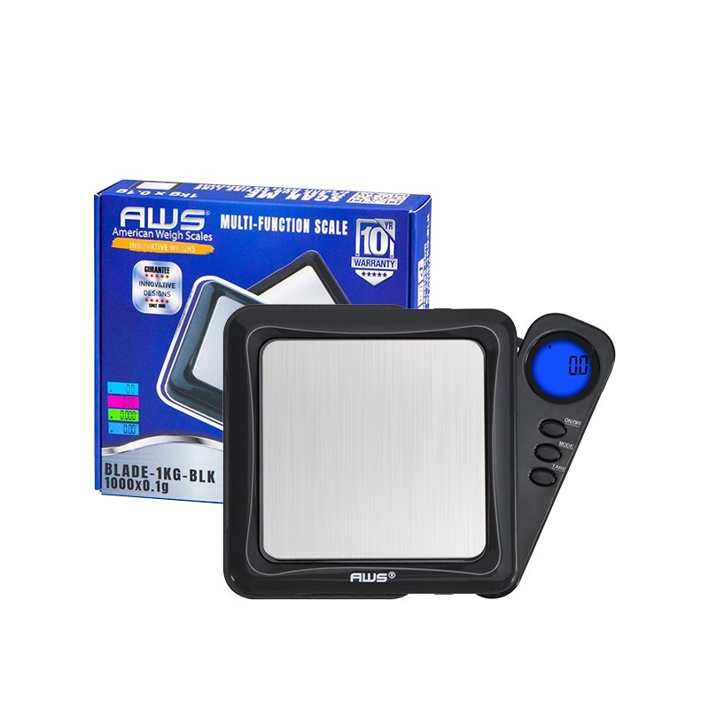 AWS-BLADE-1KG-BLK-MULTI-FUNCTION SCALE-1000X0.1G