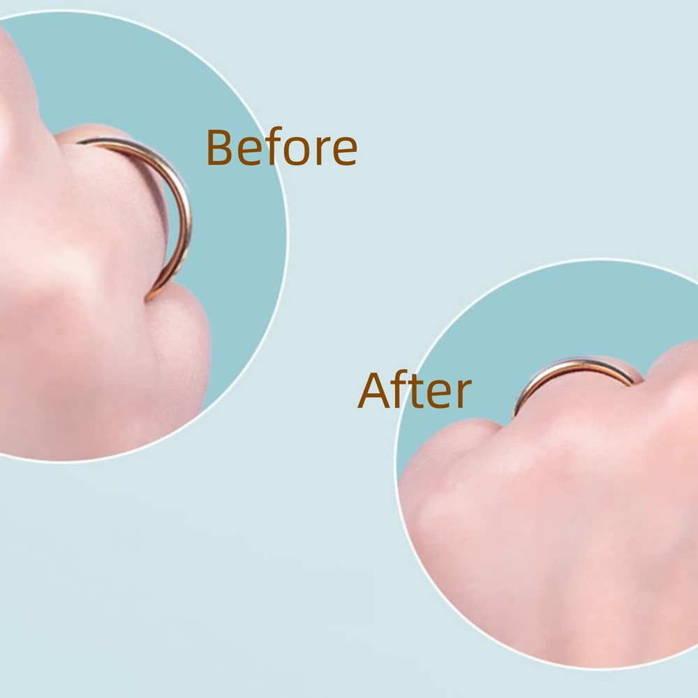 Invisible Ring Sizer Adjuster for Loose Rings, 8 Pack 4 Sizes 8 Pcs