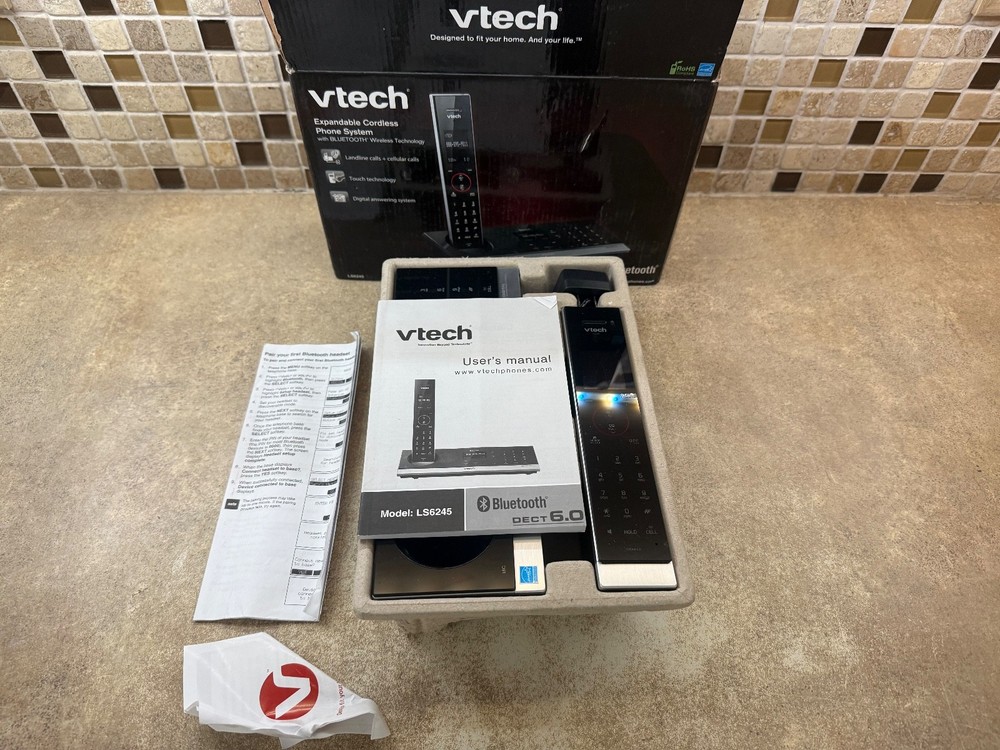VTech LS6245 Single Line Phone Bluetooth Speakerphone