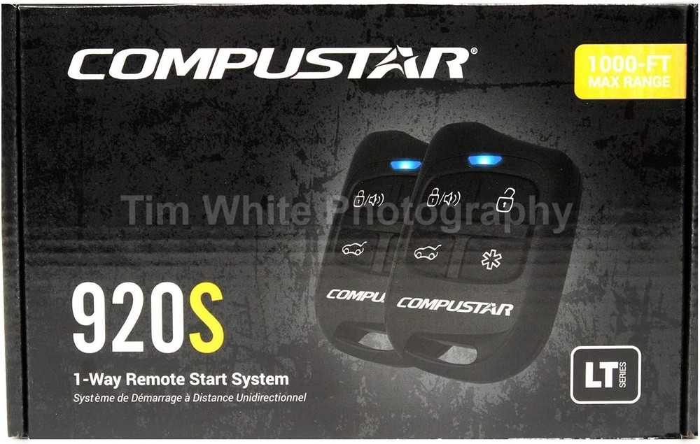 1-Way Remote Start System with Keyless Entry & Trunk Pop - 1500-ft Range