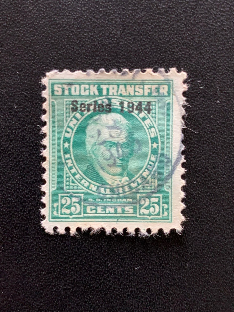 Scott # RD169 - Stock Transfer Stamp - Used